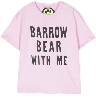 Barrow T-shirt with front print F4BKJUTH073
