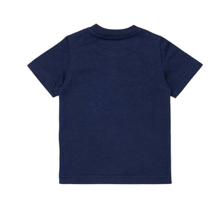 Dsquared2 T-shirt Blu Con Logo DQ3509-D0AJ1-DQ864 Per Neonato