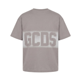 GCDS T-shirt Grigia Con Stampa C2BJQC526J341/953I Per Bambini