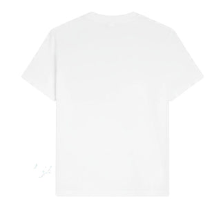 Amis Paris T-shirt Bianca In Jersey Per Donna FTS347.724/100