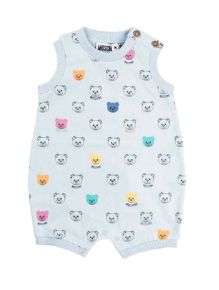 Moschino MUY043 SLEEVELESS Romper with Clips