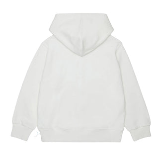 Diesel Felpa Avorio Con Zip E Cappuccio Per Bambini J02622-0GEAD-K141