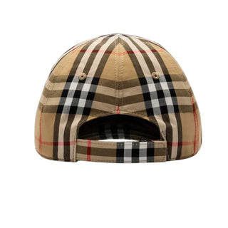 Burberry Cappello Con Visiera Check 8117411 Per Bambini