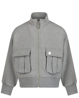 Pinko Felpa aperta con logo da bambina F4PIJGBO212