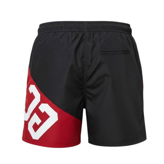 GCDS Boxer Mare Nero Con Logo Per Uomo Z0MLQS330T016/999