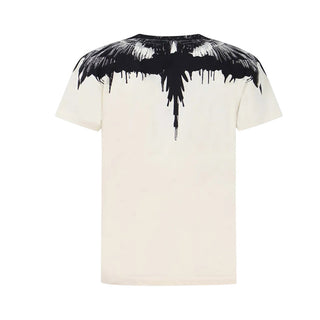 Marcelo Burlon T-shirt Avorio Con Stampa F6CMJBTH038-412 Per Bambini