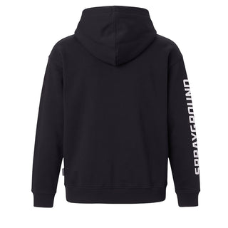 SPRAYGROUND Felpa Nera Con Cappuccio  SPY1567GBLKPer Bambini