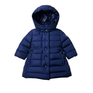 Moncler Giubbino Svasato PDSR38 Con Cappuccio e Logo