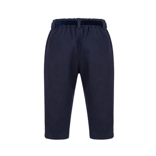 J.o Milano Pantaloni Blu Con Cintura In Vita 2664M3/1 Per Neonata