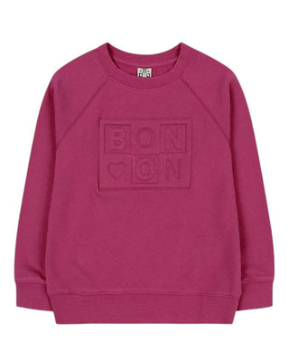 Bonton Felpa girocollo con logo frontale MJM130004AU210