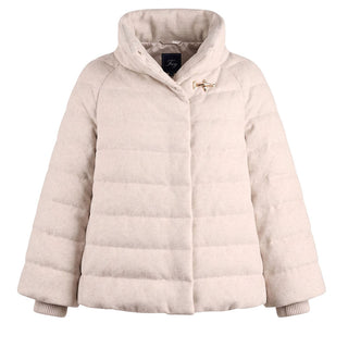 Fay Piumino In Jersey Di Lana Beige NAW3251362J Per Donna