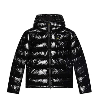 Blauer Quilted Jacket 23WBLKC02330 With Patch For Kids