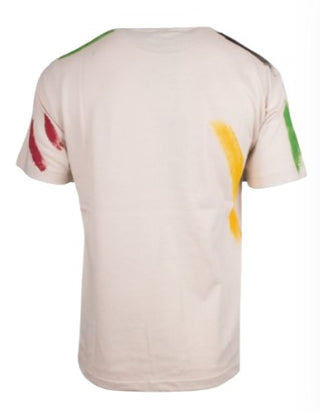 Palm Angels T-Shirt mit Rundhalsausschnitt und Frontdruck PMAA072F22JER001