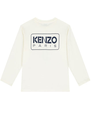 Kenzo T-shirt in jersey a maniche lunghe K60743