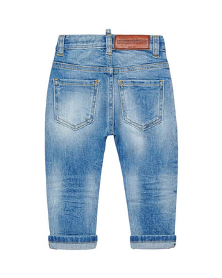 Dsquared2 Jeans in denim blu chiaro DQ01TC D0AET
