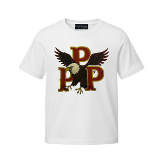 Patriot T-shirt Bianca Con Stampa Per Bambino SS26PTS01