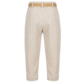 J.o Milano Pantaloni Beige Con Cintura In Vita 2664M3/2J Per Bambina
