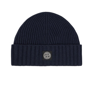 Stone Island Cappello a coste in misto lana con Compass K2S16N100003
