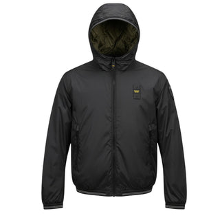 Blauer Giubbino Antivento Reversibile In Nylon 25SBLKC06443