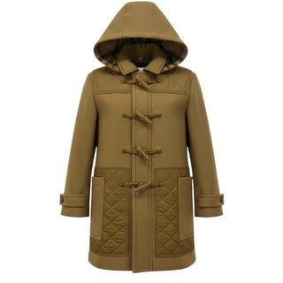 Burberry Montgomery In Lana 8046441 Con Alamari