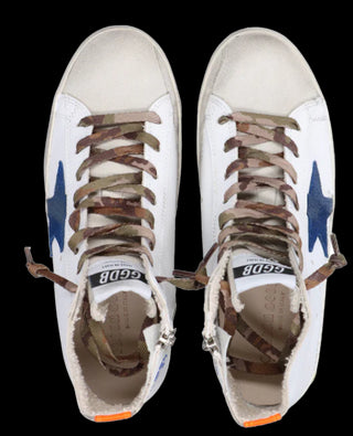 Golden Goose gyf10764 Stiefelsneaker mit Schnürsenkeln und Reißverschluss
