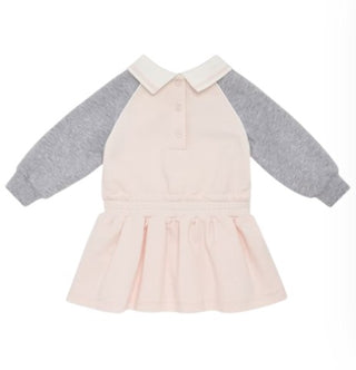 Fendi Long-sleeved dress with logo BFB483-8RA