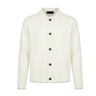 Emanuel Pris Cardigan Avorio In Misto Viscosa EMG7153-31A Per Bambino