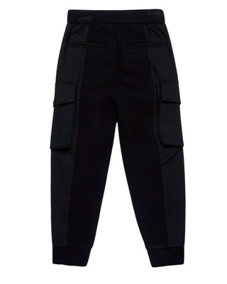 Dsquared2 Pantaloni jogger in maglia a caste DQ2594-D0AA0