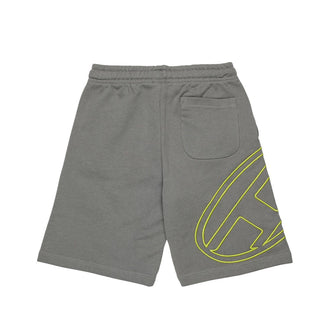 Diesel Bermuda in felpa con ricamo Oval D J02273-0GYCJ