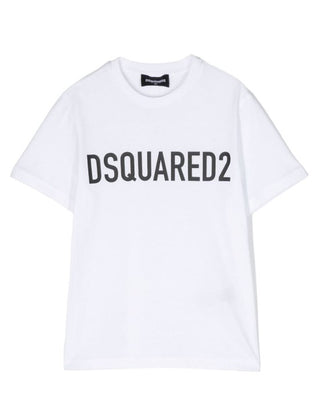 Dsquared2 Crewneck T-shirt with printed logo DQ1832-D0A4C