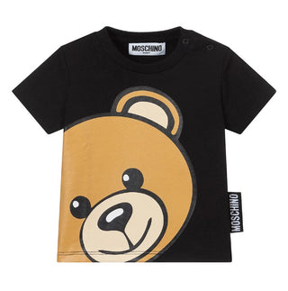 Moschino T-Shirt mit Rundhalsausschnitt und Symbol M9M02A