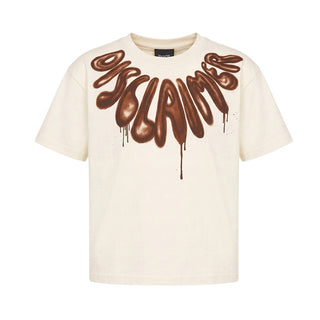 Disclaimer T-shirt Avorio A Maniche Corte Con Stampa 26IDK59183A Per Bambini