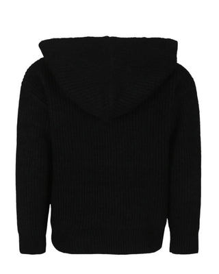 Msgm Maglia con cappuccio e logo frontale F4MSJUJP076