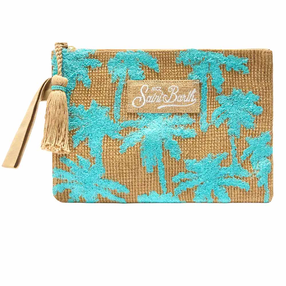 pochette pelosa saint barth nero