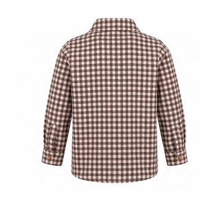 J.o Milano Camicia A Quadri In Flanella 2666E2 Per Neonato