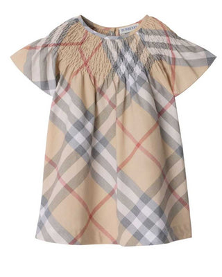 Burberry Vestina in cotone Check 8100536