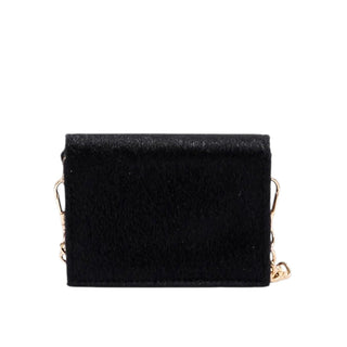 MSGM Borse Nera Peluche F6MSJGBA179/110 Per Bambina