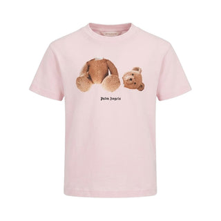Palm Angels T-shirt Rosa Con Teddy F6PAJGTH050/042 Per Bambina