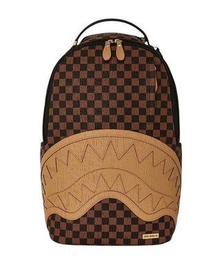 SPRAYGROUND Zaino EMBOSSED CHECK BROWN 910B8592NSZ