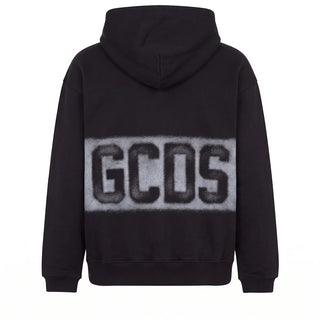 GCDS Felpa Nera Con Cappuccio C2BJQE528F342/999A Per Bambini