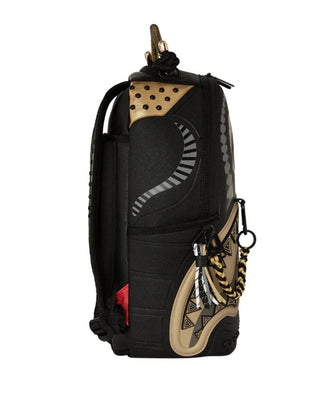 SPRAYGROUND Zaino AI WONDERLAND GOLD AND BLACK 910B7761NSZ