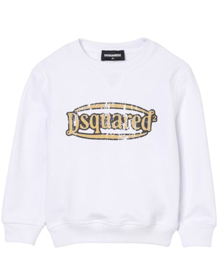 Dsquared2 Felpa Girocollo DQ2740 D0A9U Con Logo Frontale