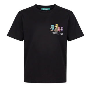 Barrow T-shirt Nera In Jersey Con Stampa F6BWUATH062-110