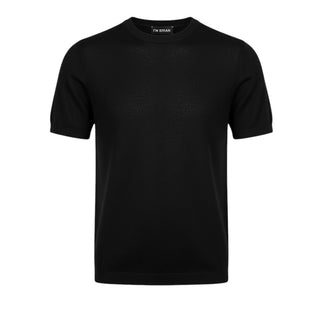 I'm Brian Maglia Nera A Maniche Corte Per Uomo MA3611N