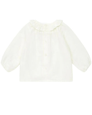 Bonton Camicia avorio con colletto COL000961U135