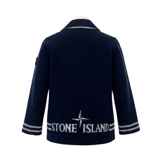 Stone Island Double Breasted Coat 731641436
