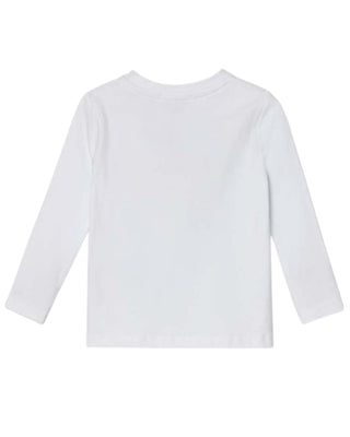 Pinko T-shirt girocollo a maniche lunghe con stampa F4PIBGHT174