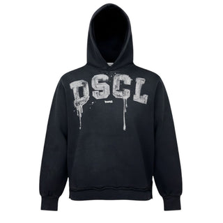 Disclaimer Felpa oversize effetto Stone Wash 25IDK58668