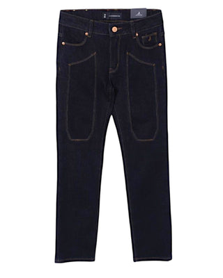 Jeckerson Jeans in denim blu scuro da bambino JB4317