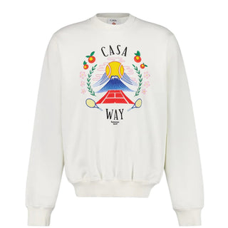 Casa Blanca Felpa In Cotone MPF25-JTP-293-03 Con Stampa